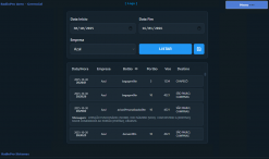 Log para monitoramento operacional
