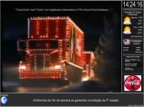 VISUALIZADOR GERAL: Todo a disposição de como será exibido é configurado, neste exemplo tempos na área central rodando um vídeo. Na barra lateral exibindo, Hora, Data, Previsão do Tempo, Cotação de Moedas e Logotipo Rotativo, Na barra inferior as notícias da internet. Visualizador Geral
