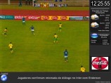 EXIBE PROGRAMAÇÃO DA TV: O sistema permite exibir programações ao vivo da TV tanto aberta como a cabo, a exibição é feita na área Central da tela. É possivel agendar eventos para serem exibidos em determinado dia, hora e canal. Muito útil para transmissão ao vivo de jogos inclusive da copa. Opção disponível para licença com Pacote Mais. Exibe programação da TV