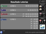RESULTADOS DAS LOTERIAS: Exibe os resultados das principais loterias (Mega-Sena - Dupla-Sena - Quina - Loterial Federal). Resultado das Loterias